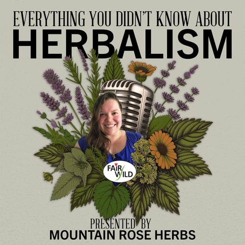 Sarah Vito episode artwork for Herbal Radio podcast.