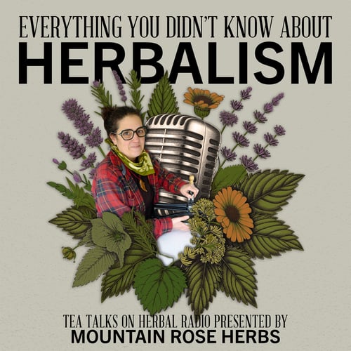 Tonya Lemos episode artwork for the Tea Talks with Jiling podcast series on Herbal Radio